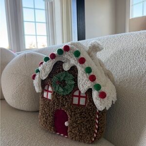 Pottery Barn Gingerbread Throw Pillow